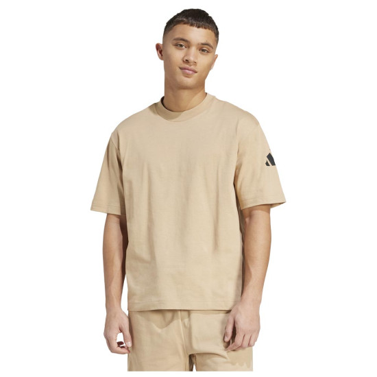Adidas Ανδρική κοντομάνικη μπλούζα Essentials Loose-Fit 3-Bar Tee